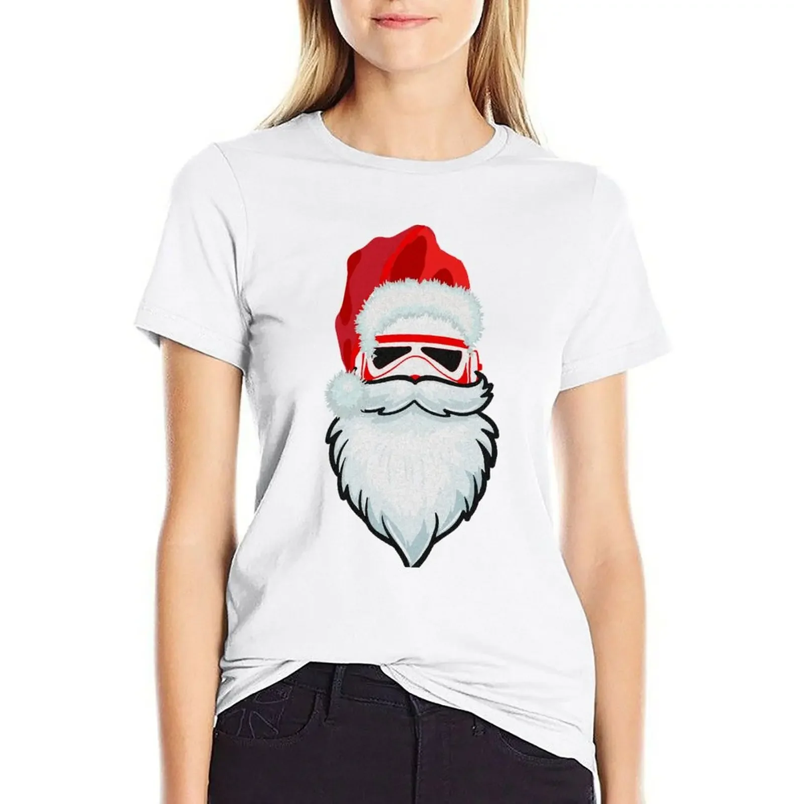 

Storm Santa T-shirt shirts graphic tees korean fashion summer blouses woman 2024