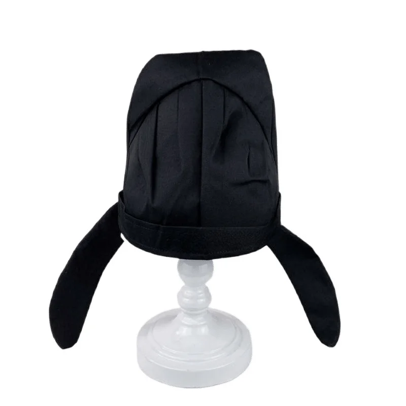 أزياء الكبار الفرنسية قبعة جلدية كلاسيكية مترهل بيكر BoyHanfu قبعة القديمة زي Hanfu قبعة الباحث Layman 8M20 #4