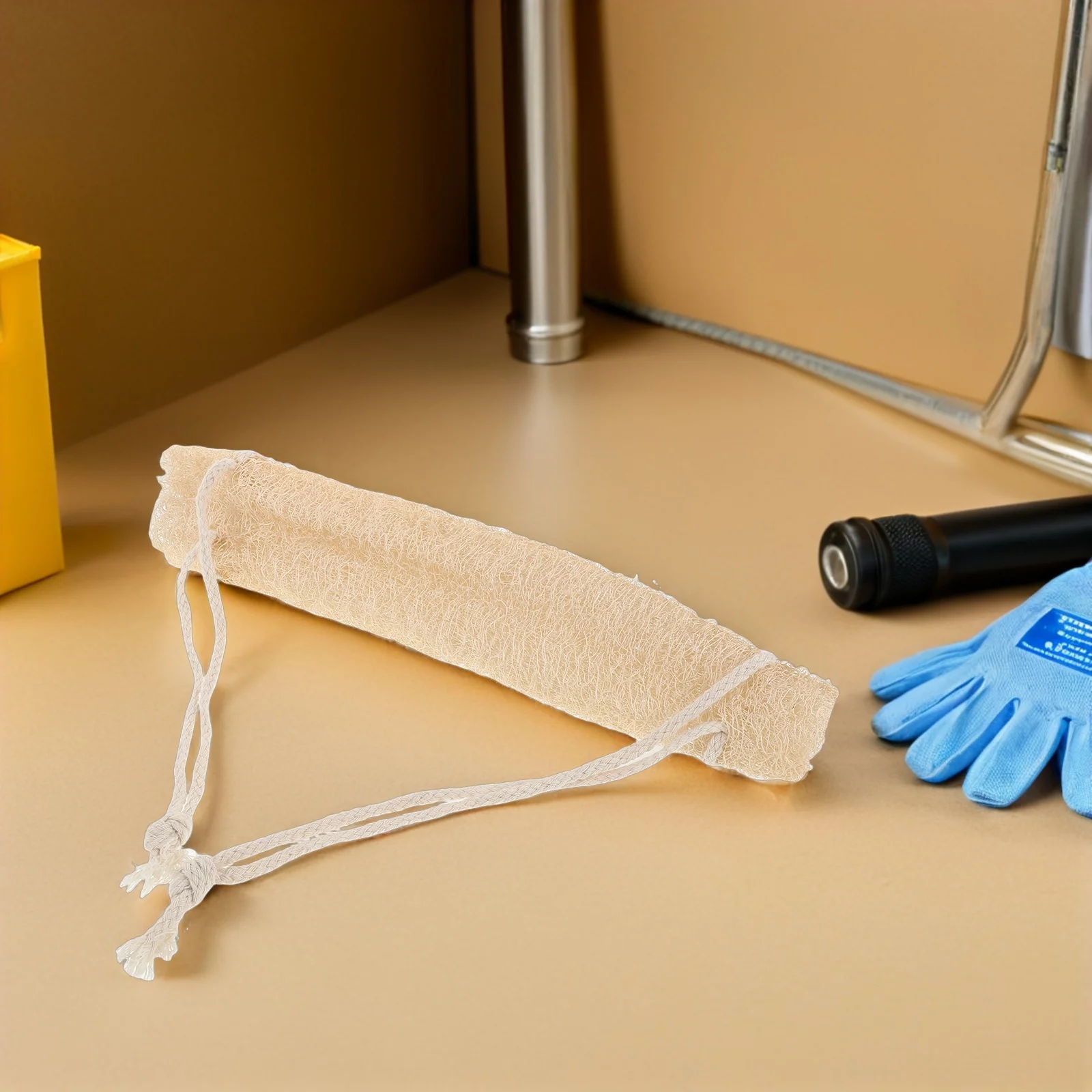 

Natural Loofah Scrubber 13Inch 33Cm Long Handle Back Exfoliating Body Towel Egyptian Luffa Sponge For Shower Dead Skin