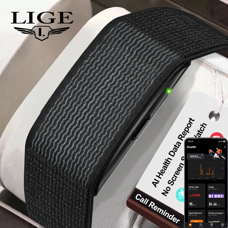 

New GPS Trajectory Call Reminder Smartwatch Sport Fitness Tracker Heart Rate Blood Pressure HRV Monitor AI Health Smart Bracelet