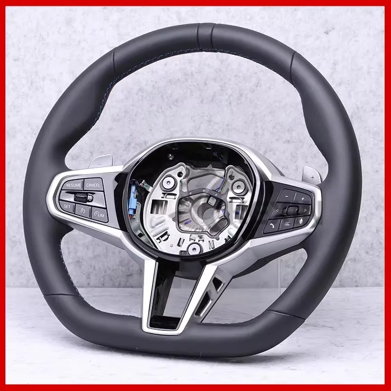 Old upgrade new 2025 M4 carbon fiber steering wheel for BMW G30 G31 G26 G03 G04 G07 G07 G8 G87 G80 G82 G81 F90 G06 G05 G20 G22