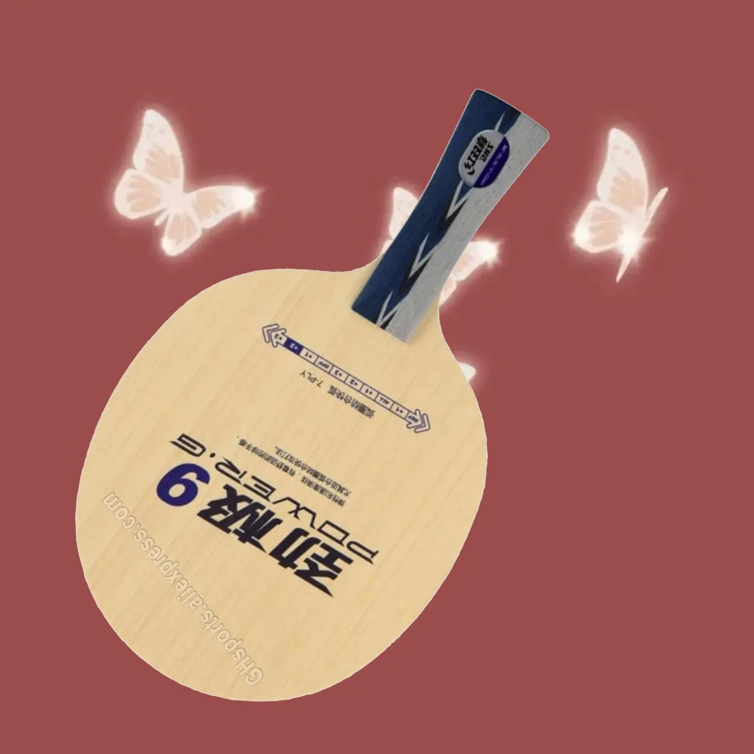

DHS POWER.G9 PG9 PG 9 PG.9 7-Ply OFF++ Table Tennis Blade for PingPong Racket POWER