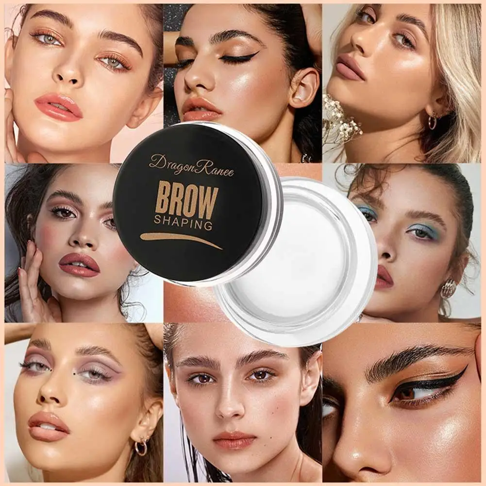 Matte Brown Black Wild Eyebrow Cream 3D Natural Tint Eyebrow Enhancers Gel Wax Waterproof Lasting Eye Makeup Cosmetic Tools