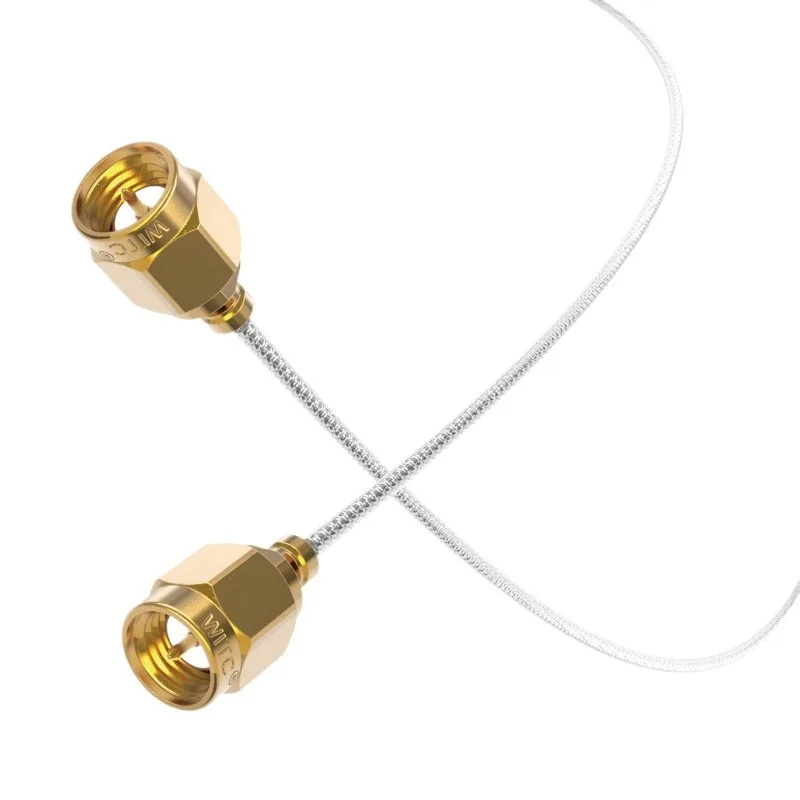 For047 low temperature WB4-40W-40W non-magnetic 18G high frequency SMA male WITC cable