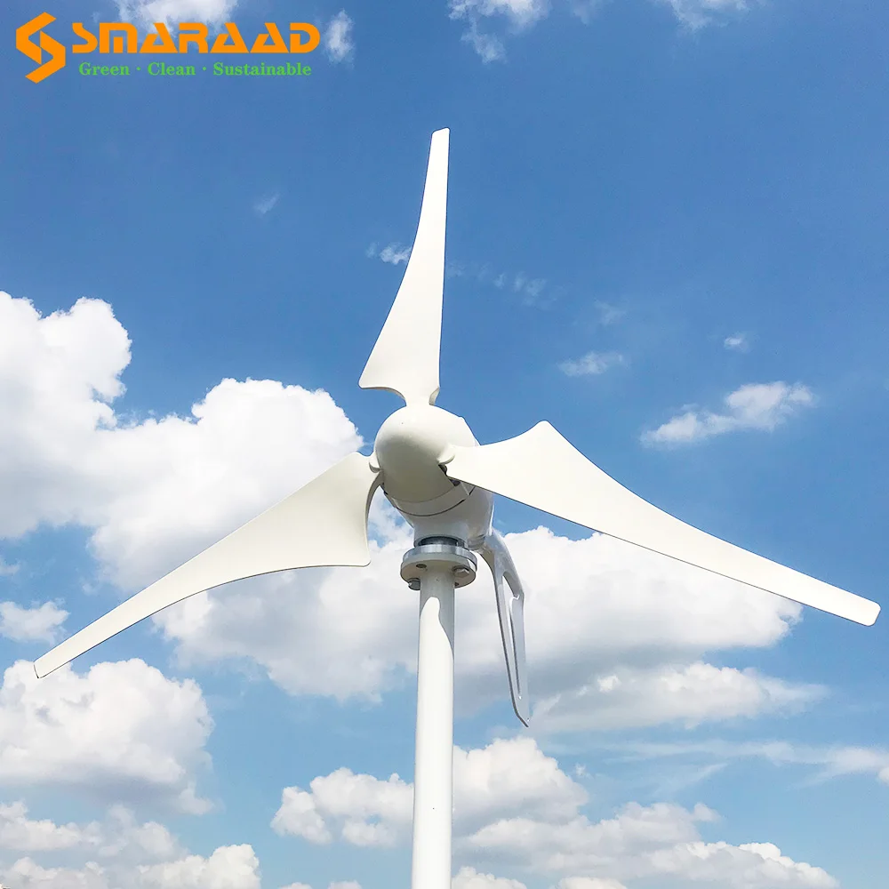 Didito Wind Turbine Generator  400W  With MPPT/Charge Controller  Small Wind Generator Home Use Windmill RV Yacht Farm