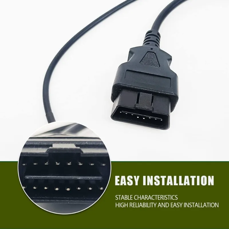 16 Pin HD SGW Security Gateway Bypass OBD2 Cable for Dodge Cummins Ram 1500 2500 3500 2018-2021 Full CAN Bus Diagnostic Adapter