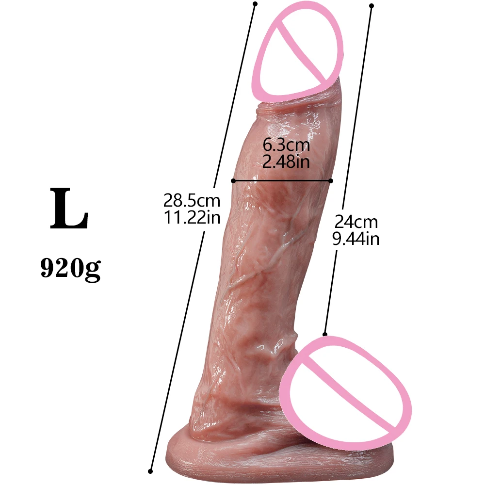 Super Big Dildos Super Large Penis Sex Toy For Women Silicone Powerful Suction Cup Anal Soft Penis Sex Tools for Women Adults 18