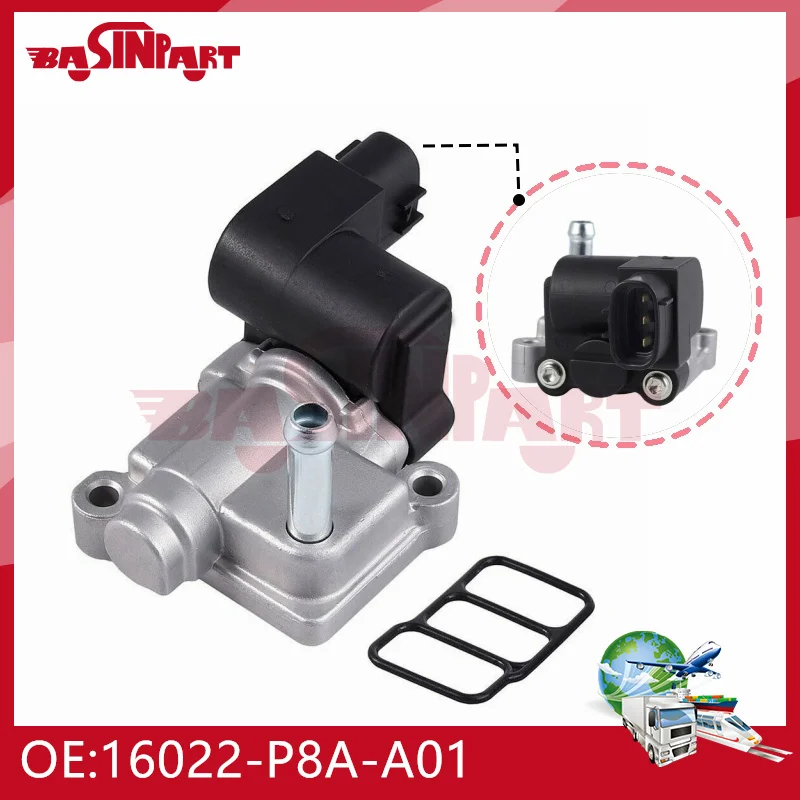 16022-P8A-A01 16022-P8A-A02 16022-P8A-A03 Idle Speed Air Control Valve For Honda Accord CR-V Odyssey Pilot Acura TL CL MDX