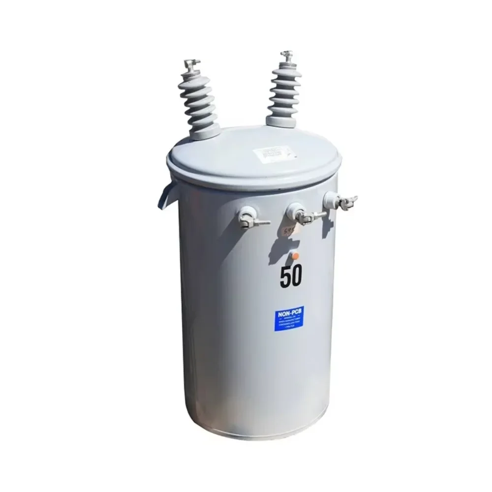 34.5kv to 480v transformer 50 kva 75 KVA CSP Single phase pole mounted transformer