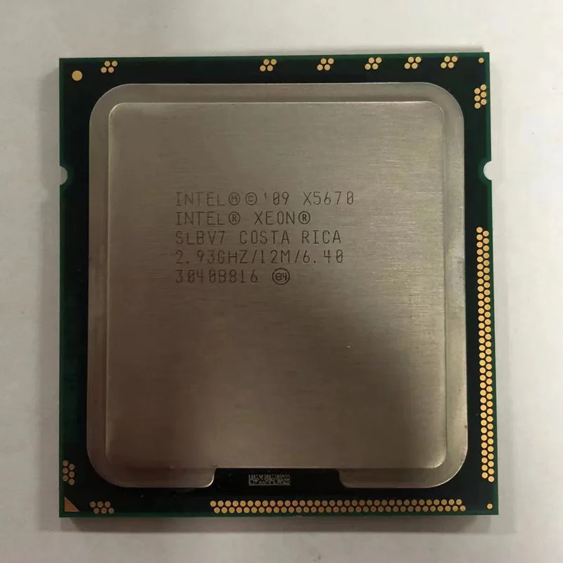 Intel Xeon X5670 Processor 2.93GHz LGA 1366 12MB L3 Cache Six Core server CPU