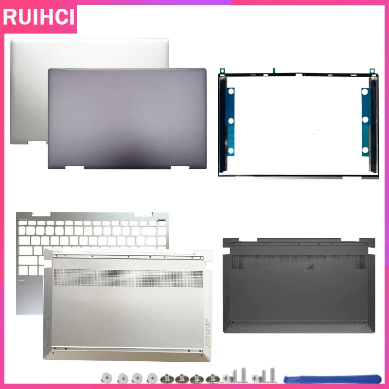 

Replace Cover For ENVY X360 13-BD LCD Back Cover Lower Palmrest Top Bottom Case Rear Lid Top Case