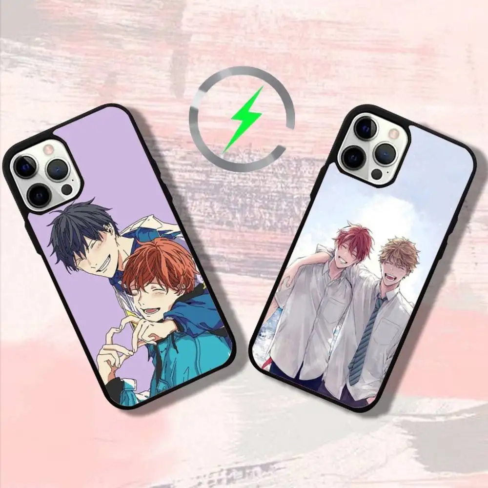 

Чехол для телефона Anime Gay G-Givens для iPhone 17,16,15,14,13,12,11,Pro,Max,Plus,Mini,SE4,E с магнитной беспроводной зарядкой Magsafe