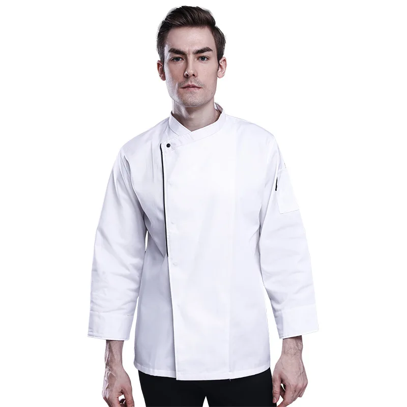 C310 Chaqueta de Chef uniforme de Chef para mujer abrigo de cocinero uniformes de Chef de cocina ropa de Chef de restaurante profesional chaqueta de camarero