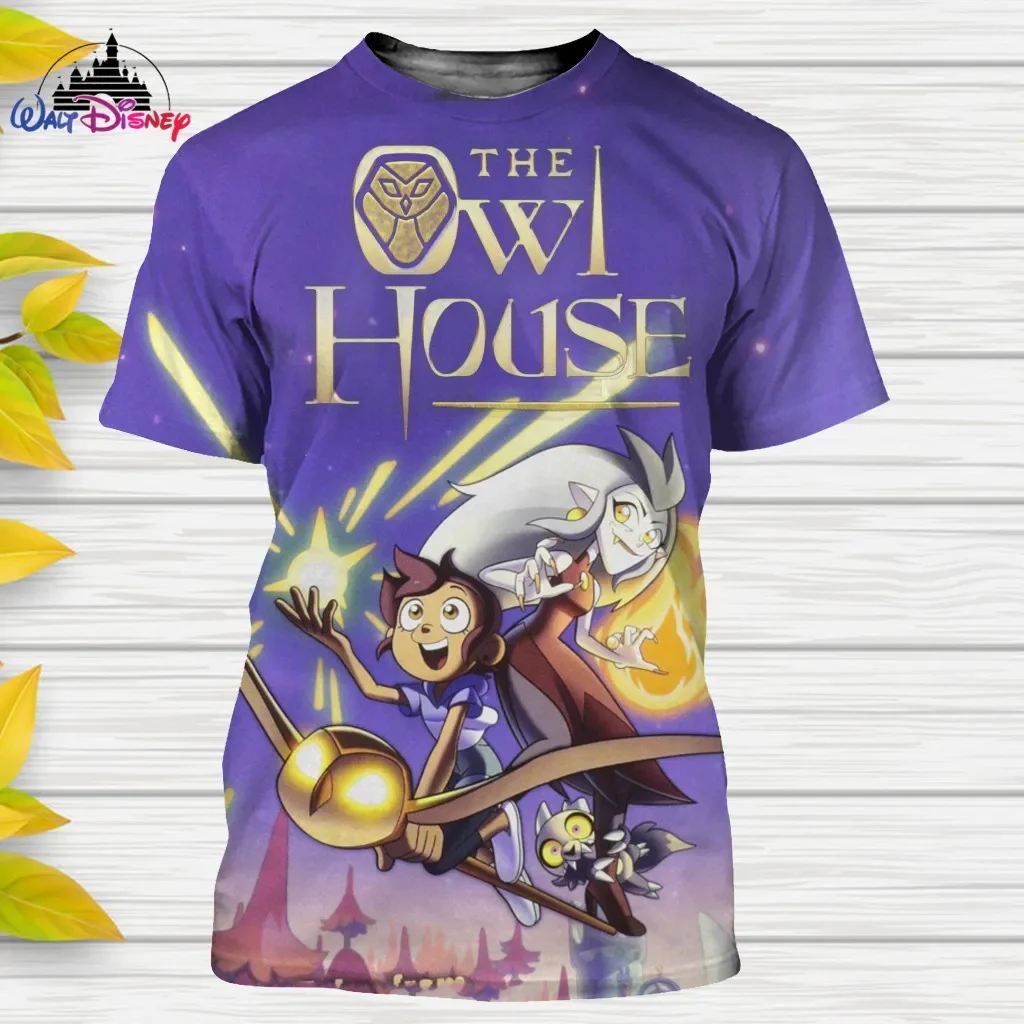 

Tshirts Disney Hot Anime The Owl House 3D Print Kids T Shirt Fashion Boys Girls T shirt Harajuku Round Neck Tee Tshirt Clothing
