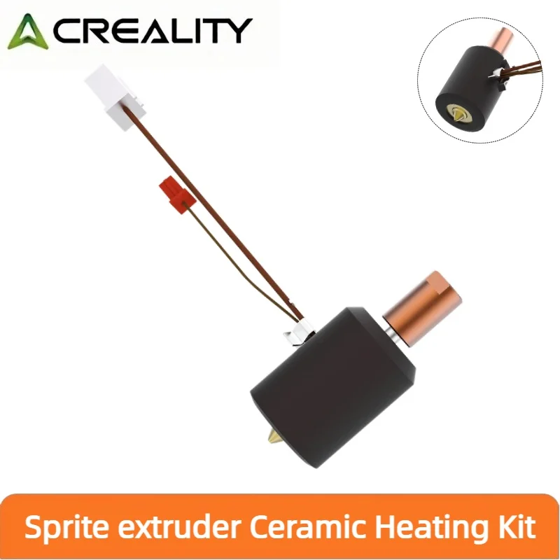 Creality Upgraded Sprite Extruder 60W 300℃ Ceramic Heating Block Kit for Ender-3S1/Ender-3S1 Pro/Plus/CR-10 Smart Pro 3D Printer