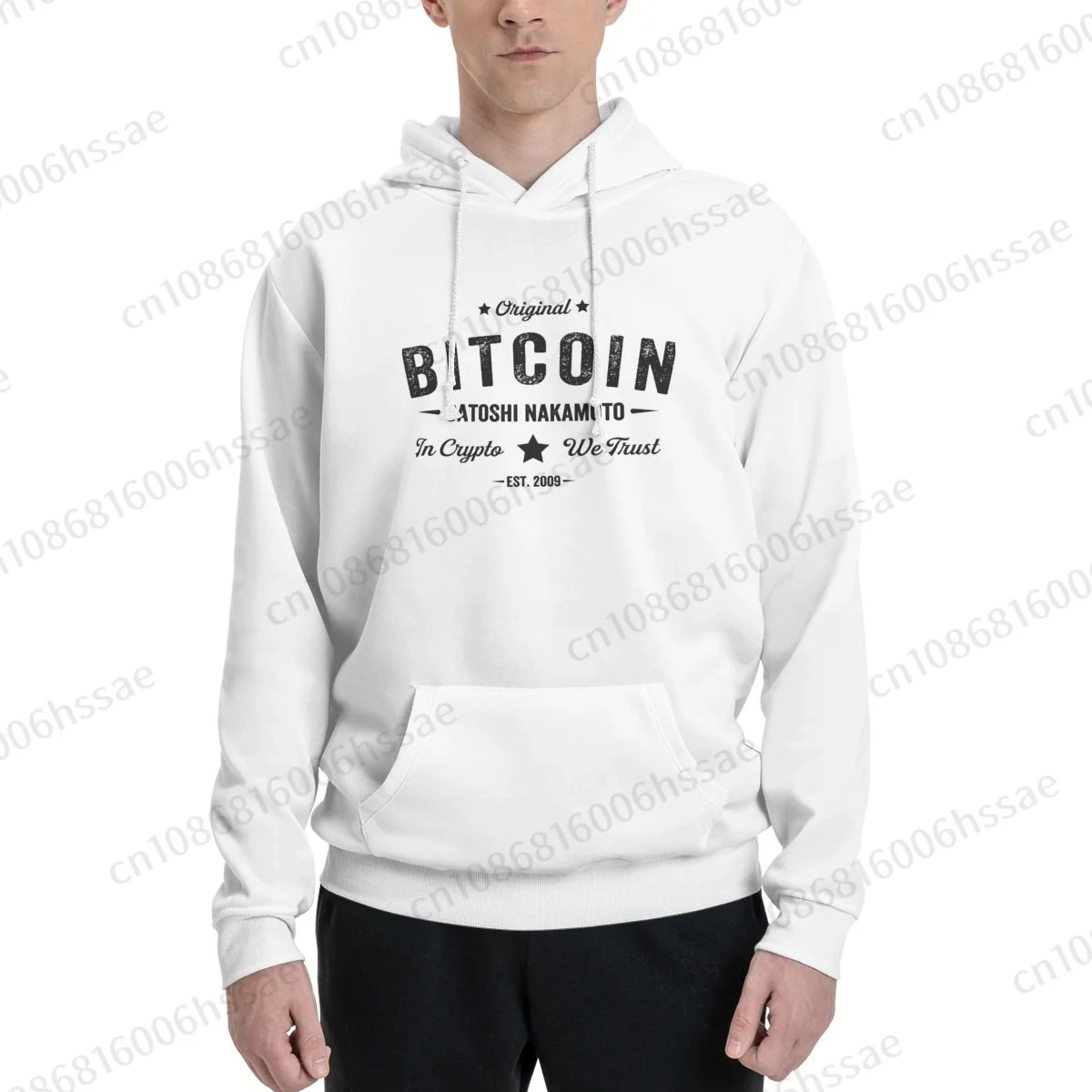 Bitcoin Satoshi Nakamoto In Crypto We Trust Autumn Winter Fashion Hoody Men Woman Hoodies Sweatshirts Plus Fleece Pullover