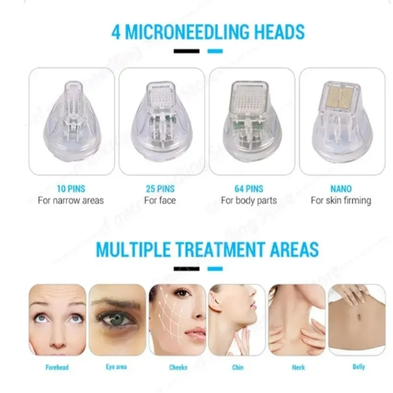 

2024 Fractional R F Frequency Micro Beauty For Stretch Mark Scar Acne Remove Face Lifting Body Treatment