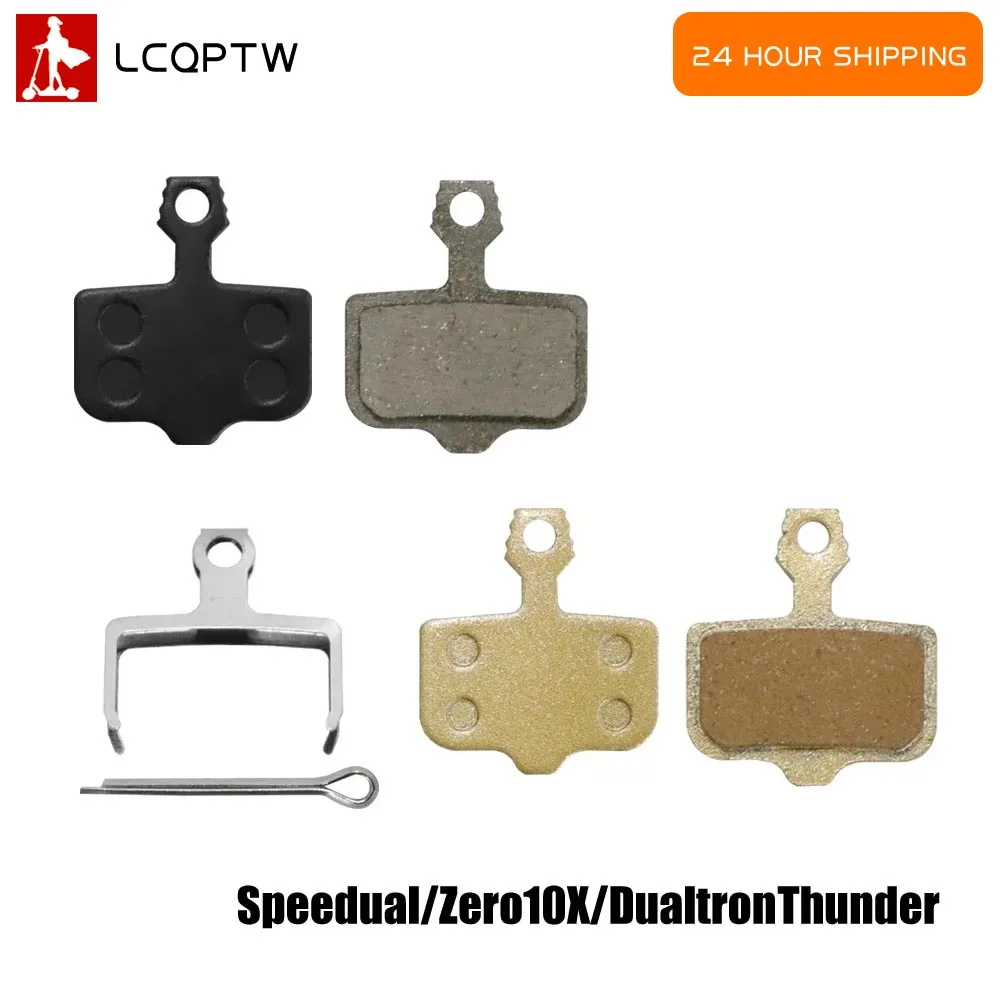 Pastilla de disco de freno de Metal para Speedual Zero 10X 11X T10-ddm para patinete eléctrico Dualtron Thunder Macury NUTT Semi pastillas completas