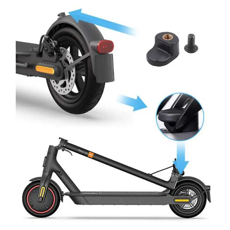 

Universal Electric Scooter Rear Fender Plastic Mudguard Scooters Body Back Folding Guard Hook Scooter Accessories