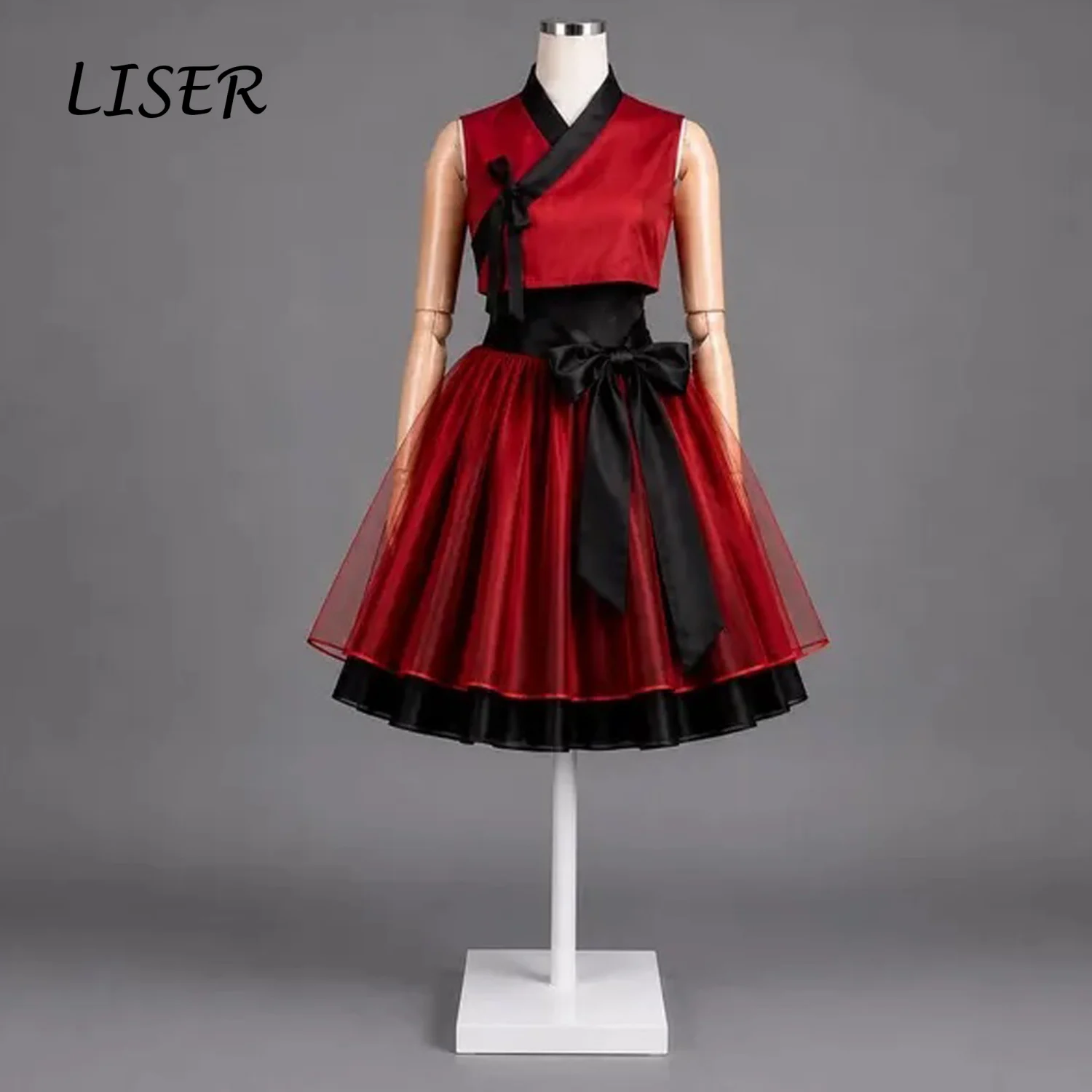 Hanbok Modern Set - Liser Customized Modern Hanbok Women Sleeveless