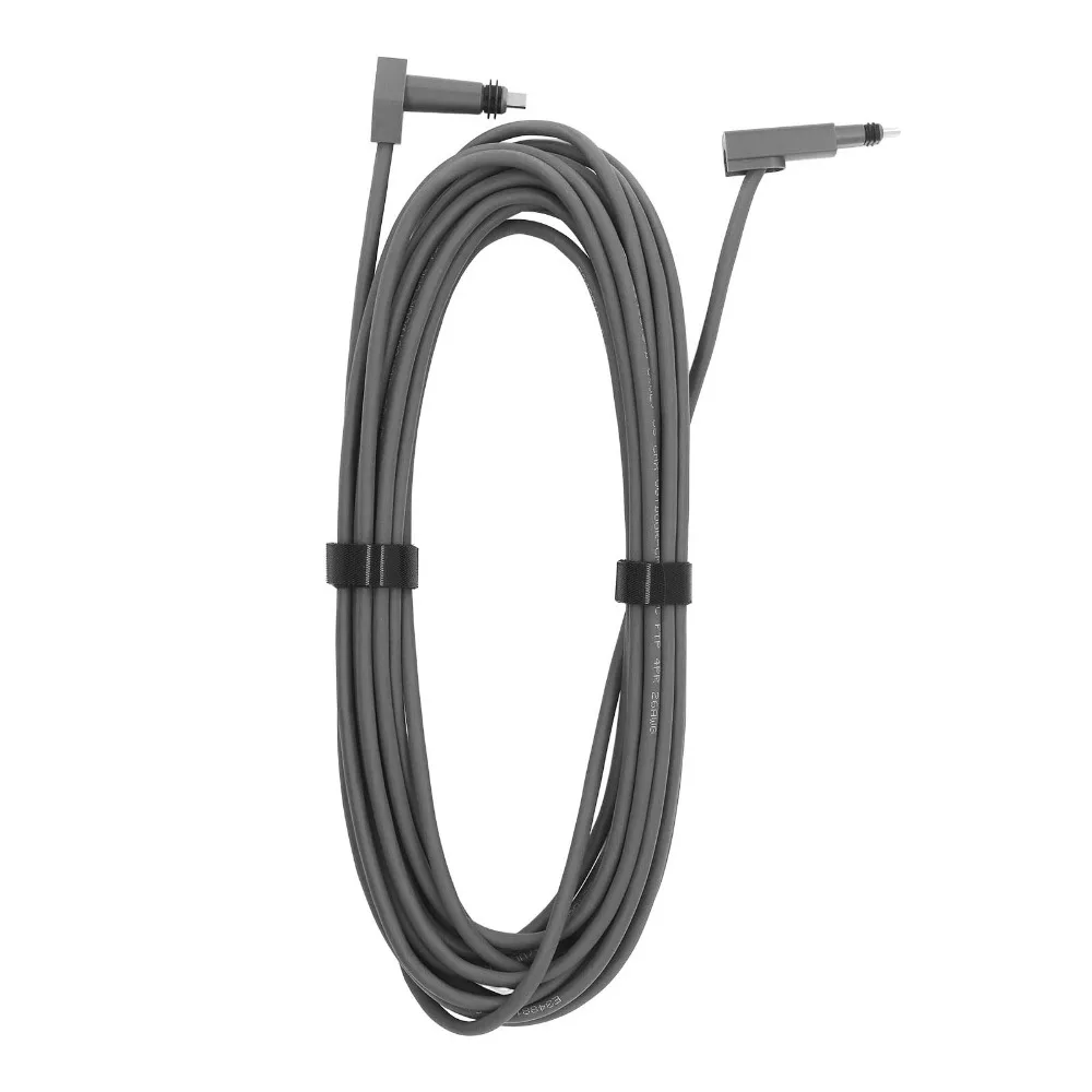 50FT/15.3 Meters Length Satellite Cable Rectangular Connector Ethernet Type Replacement Extension Cable Replacement Grade 26AWG