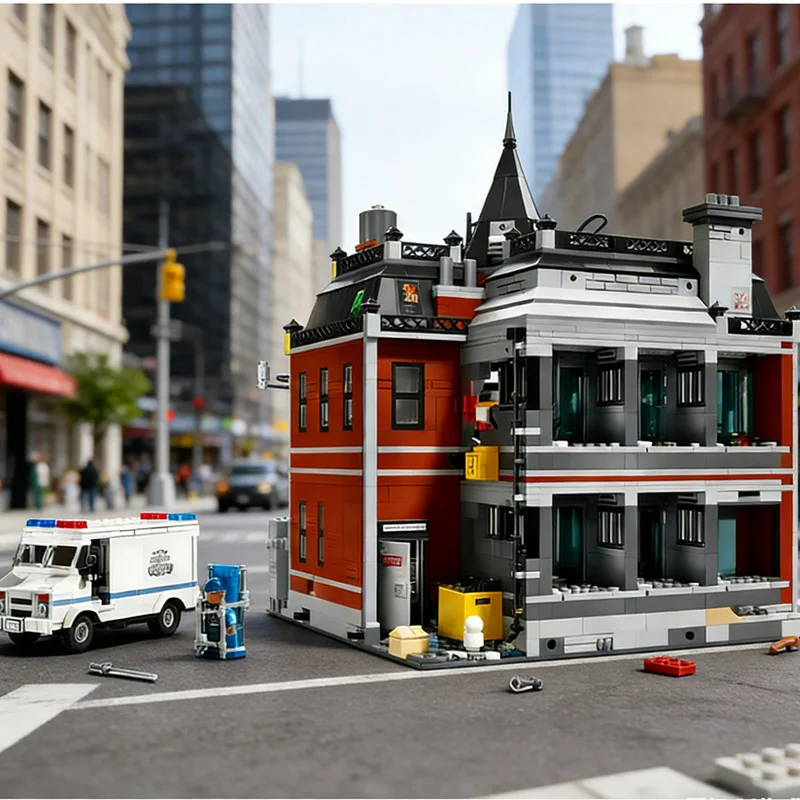 

2025 NEW 76300 Arkham Asylum building model, suitable as a birthday gift, collection item or decorative piece for adults.