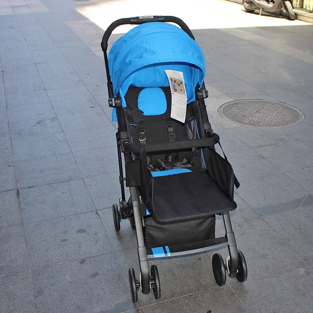 Baby Stroller Universal Footrest Oxford Cloth Durable Practical Footboard Pushchair Infant Kid Pram Accessories 35x30ｃｍ