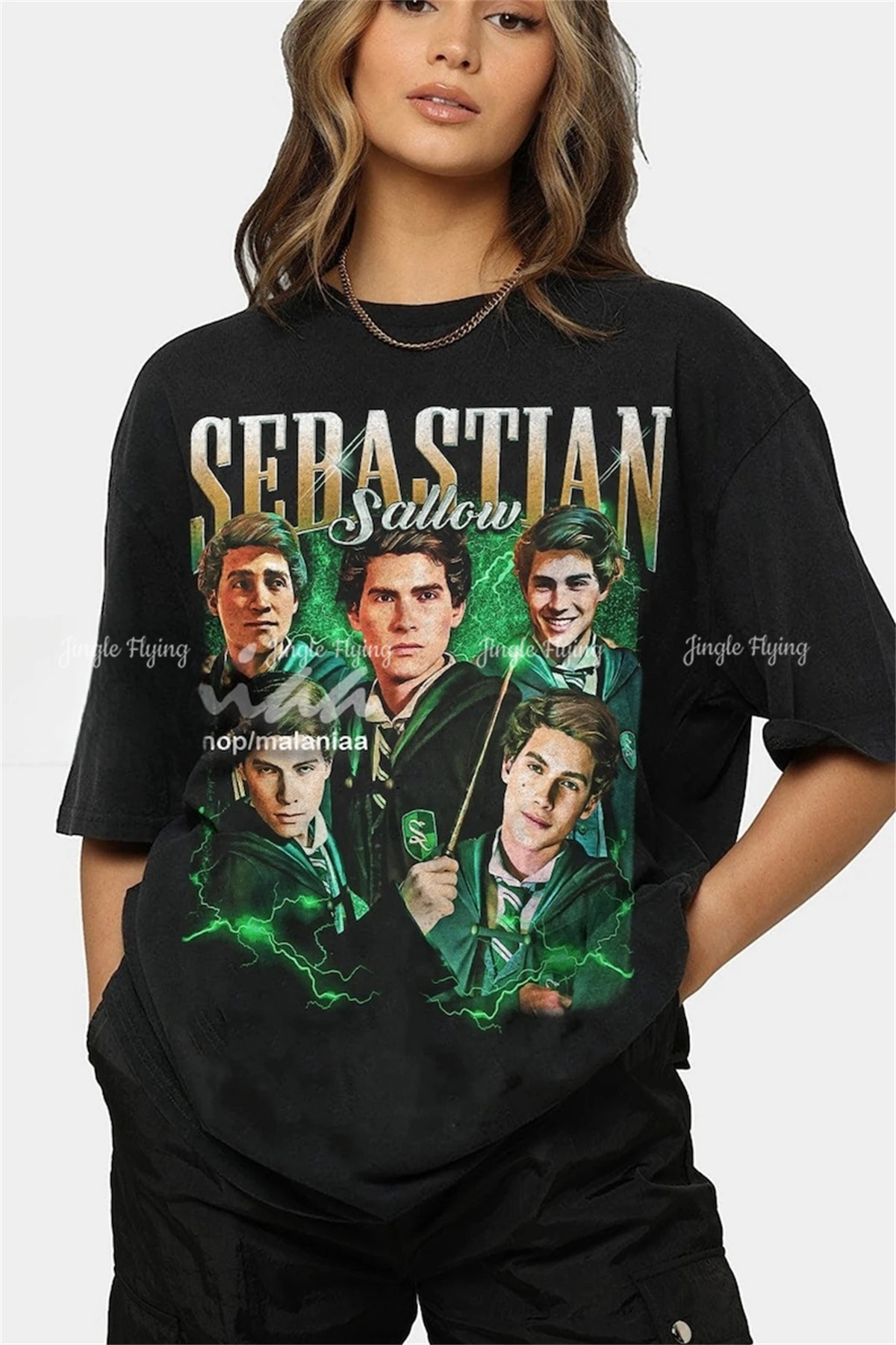 Chemise unisexe de Sebastian Sallow Vintage Tshirt, cadeau limité pour les femmes et les hommes