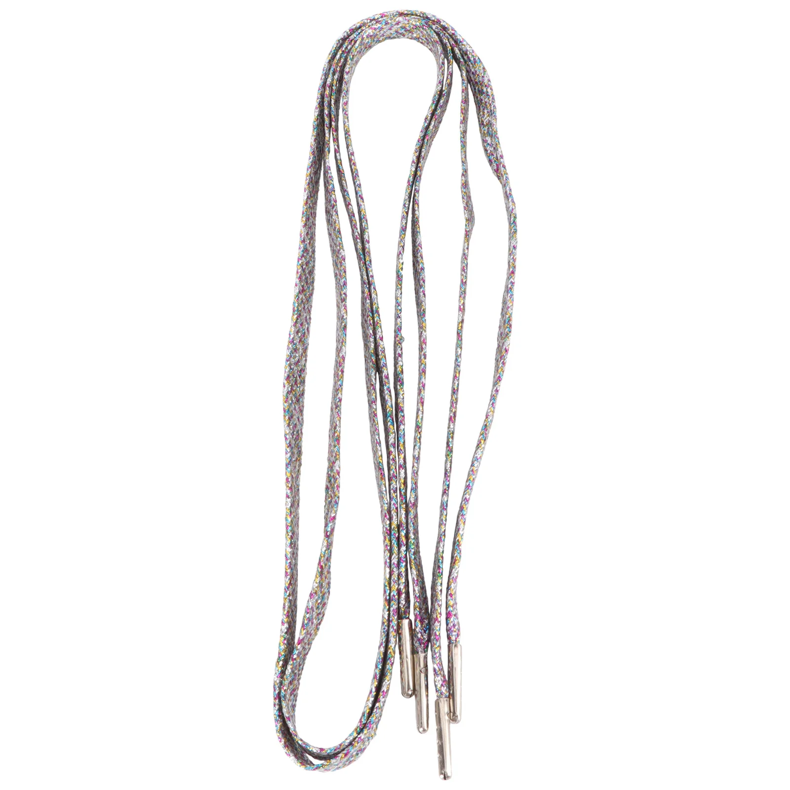 

1Pair Metal Tip Shoelaces Long-Lasting Eco-Friendly Dyeing Process Safe to Use for Running Jogging Casual Shoes