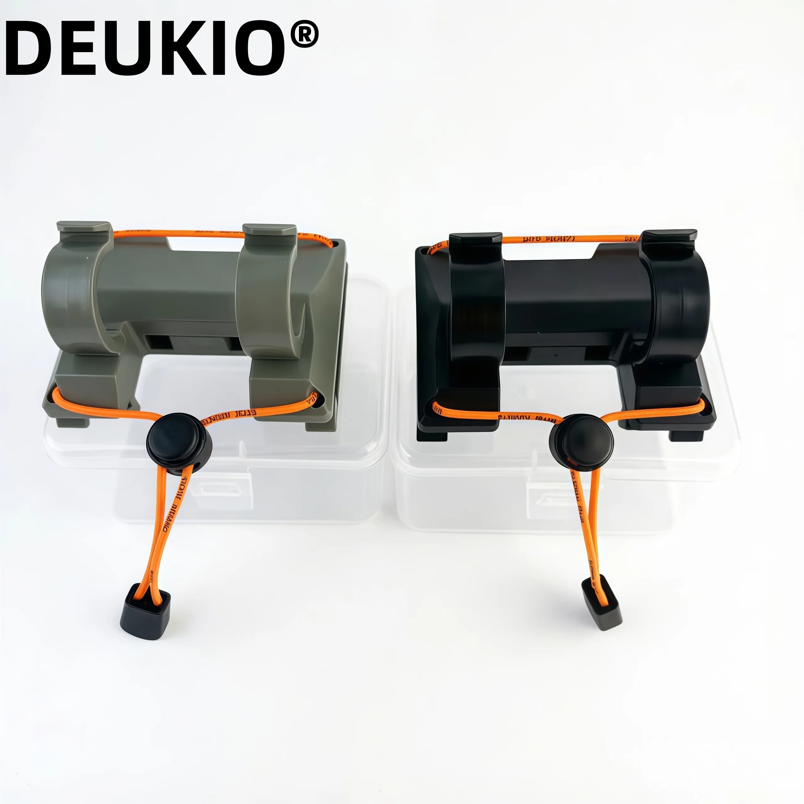 Suporte de Cinto para Celular DEUKIO para Uso Externo com Sistema de Trava Deslizante Mãos-Livres e Rotação 360° °   Rotação para Varas de Pesca com M