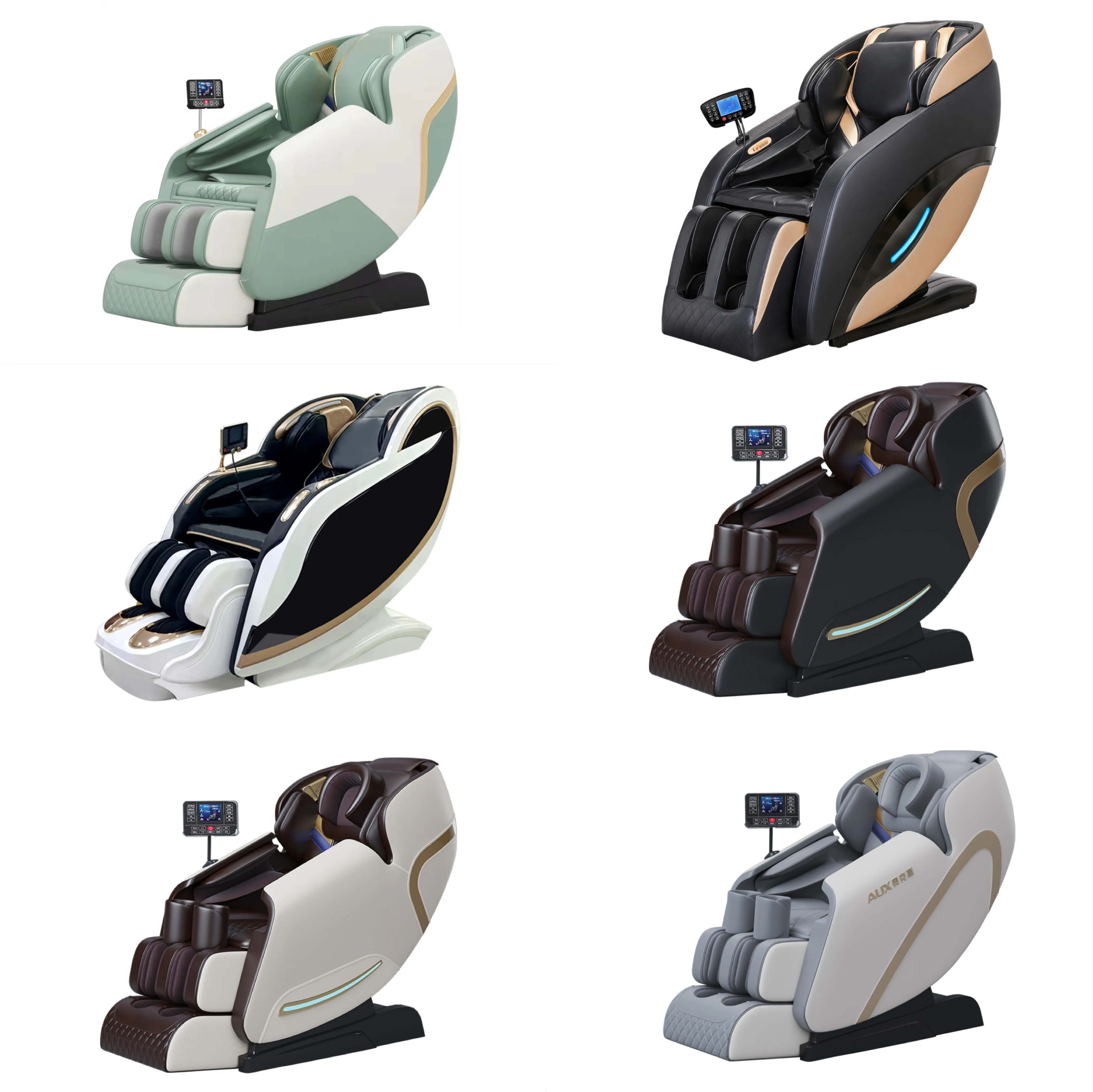 Wholesale 2022 China Best 8 Point  zero Gravity Airport Spa Massage Chair Massage Luxury Vibrator Pedicure Machine