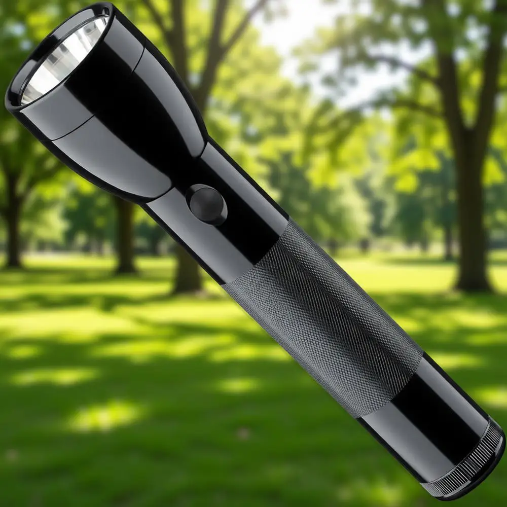 

LED 2-Cell D-Cell Flashlight with Display Box