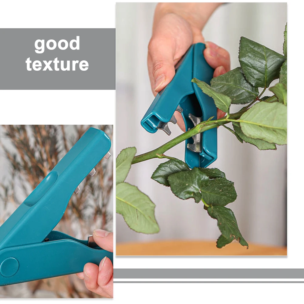 

2pcs Rose Remover Tool Dethornizer Pink ABS Material Easy to Use Flower Shop Garden Plant Arrangement Tools