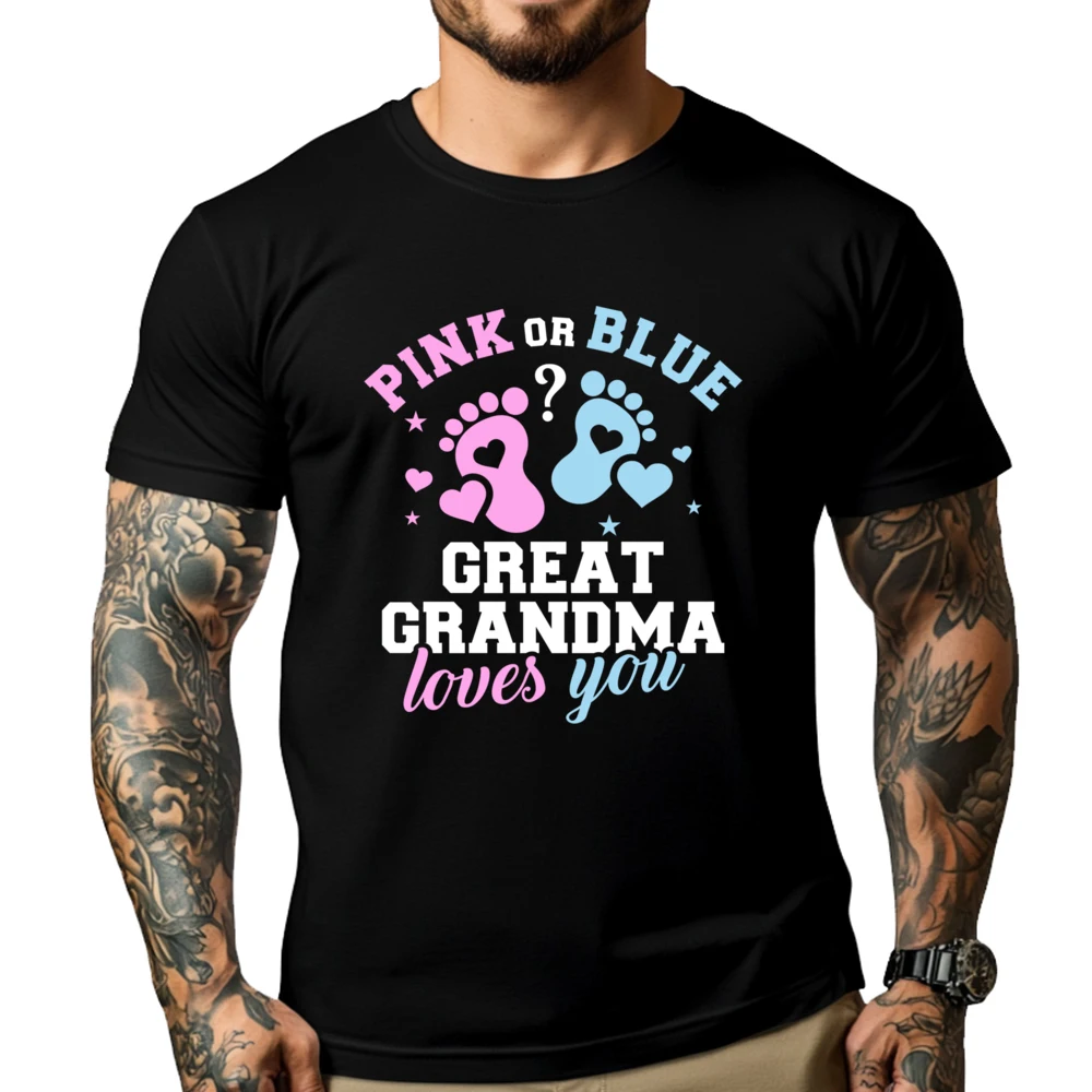 

Gender Reveal Great Grandma Wholesale Tshirts 100 Pcs Vintage T Shirts Fashionable and Trendy Tops New Years Eve