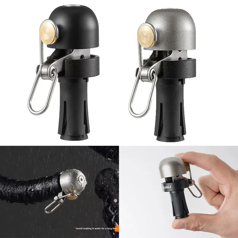 

1 шт. велосипедный звонок, прозрачный громкий звук, MTB, дорожный велосипедный рожок, велосипедная ручка, кольцо колокольчика, подходит для руля 22,2 мм, 80 дБ, звонок