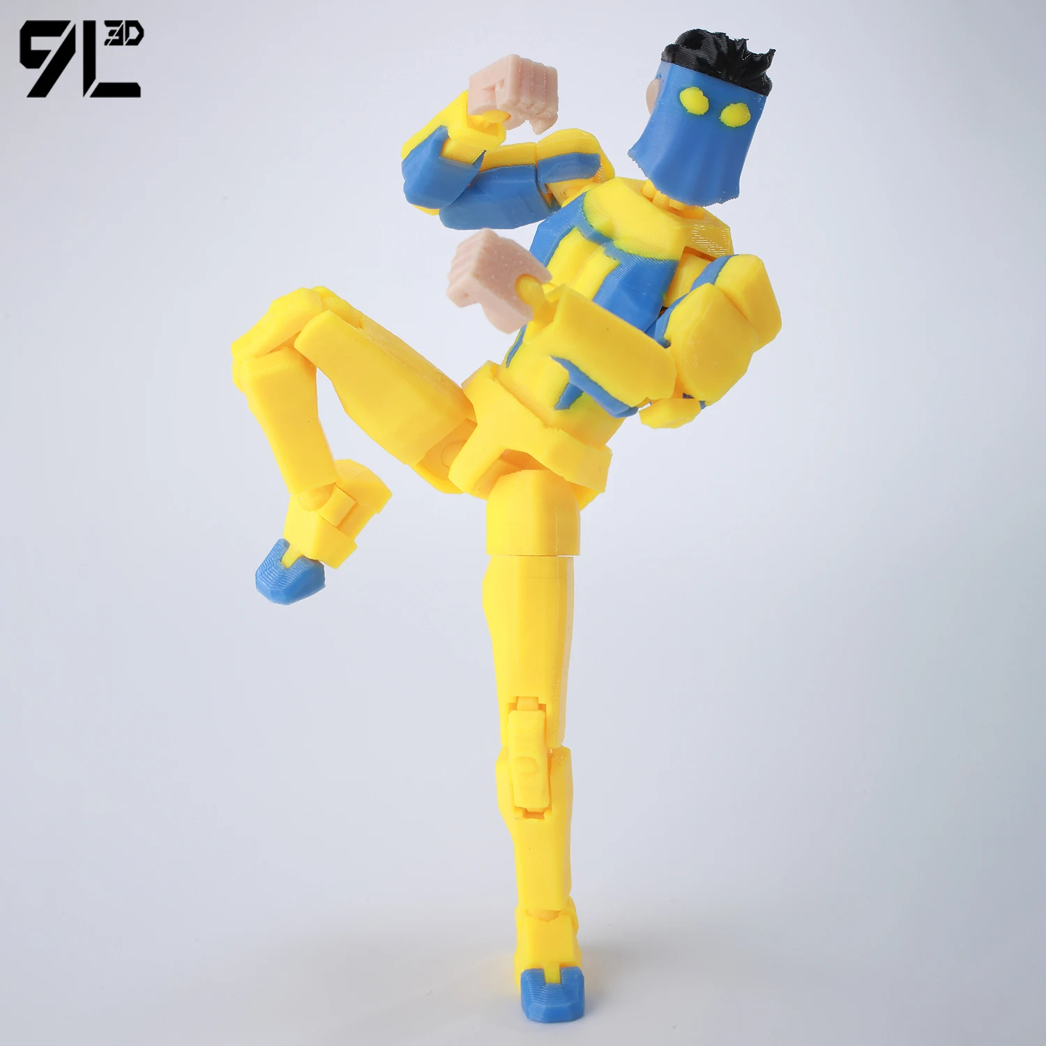 Jouets Lucky13 Ct 9L3D, marque Invincible, Anime, pose de frappe articulée, décor de bureau, cadeau pour jeunes, articulations anti-Stress T13