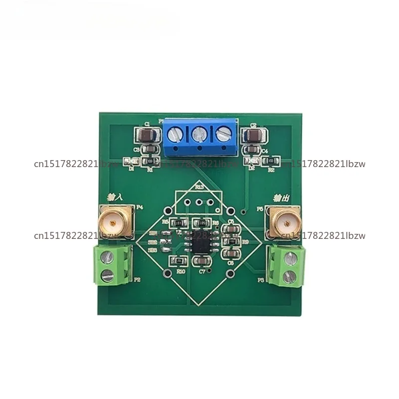 High impedance operational amplifier module OPA129 electrode signal conversion IV conversion, amplifies weak signals