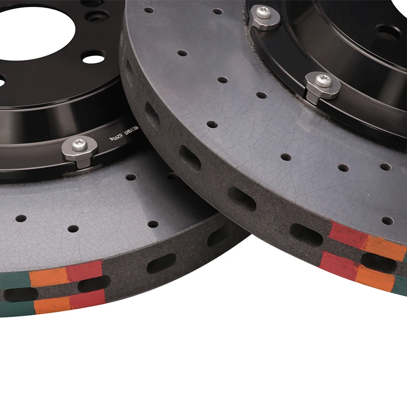 تعديل نظام الفرامل الأمامية الخلفية ترقية الكربون السيراميك الفرامل الدوار 405*34 مللي متر القرص R20 R21 مناسبة ل Akebono 10N 10Pot الفرجار #4