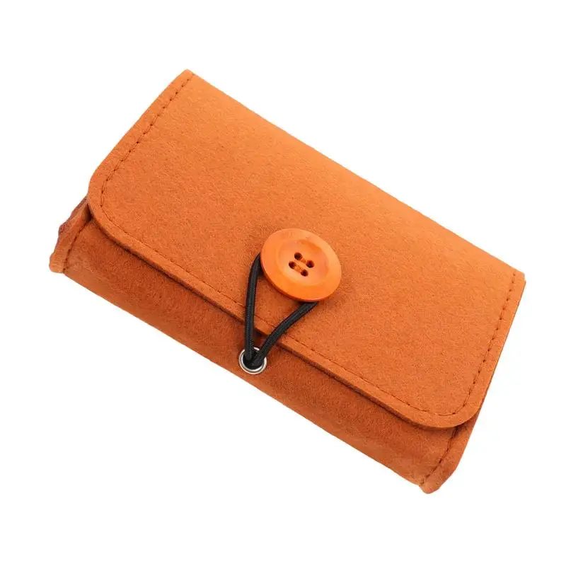 Oil Travel Pouch Travel Skin Oil Felt Case Carrying Pouch Indoor Outdoor Oil Bottle Organizer Skincare Massage Oil Storage Case