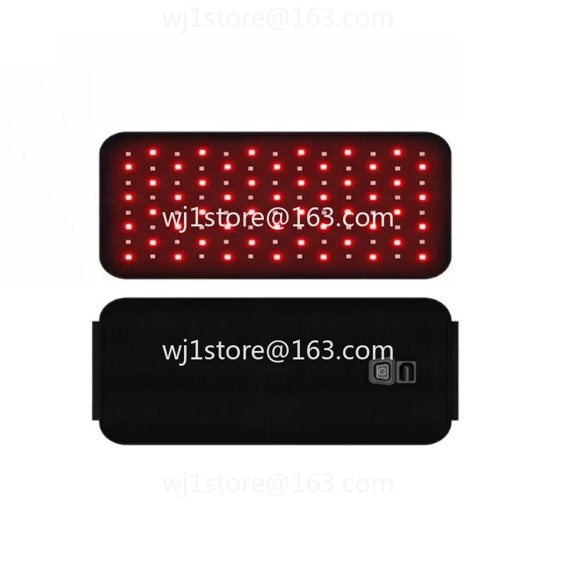Red light physiotherapy belt hot compress pad, palace warming and lumbar spine heating blanket, red light physiotherapy pad