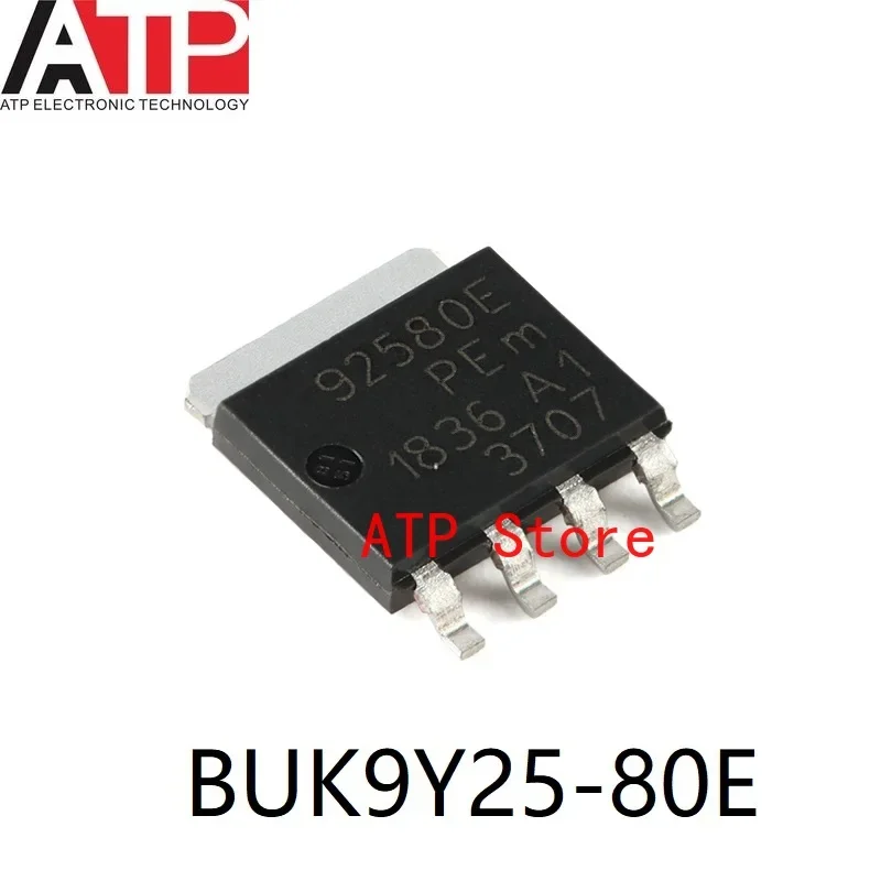 10-100PCS New Original BUK9Y25-60E 92560E 60V 34A BUK9Y25-80E 92580E 80V 37A SOT-669 Transistors MOSFET N-CH LFPAK56