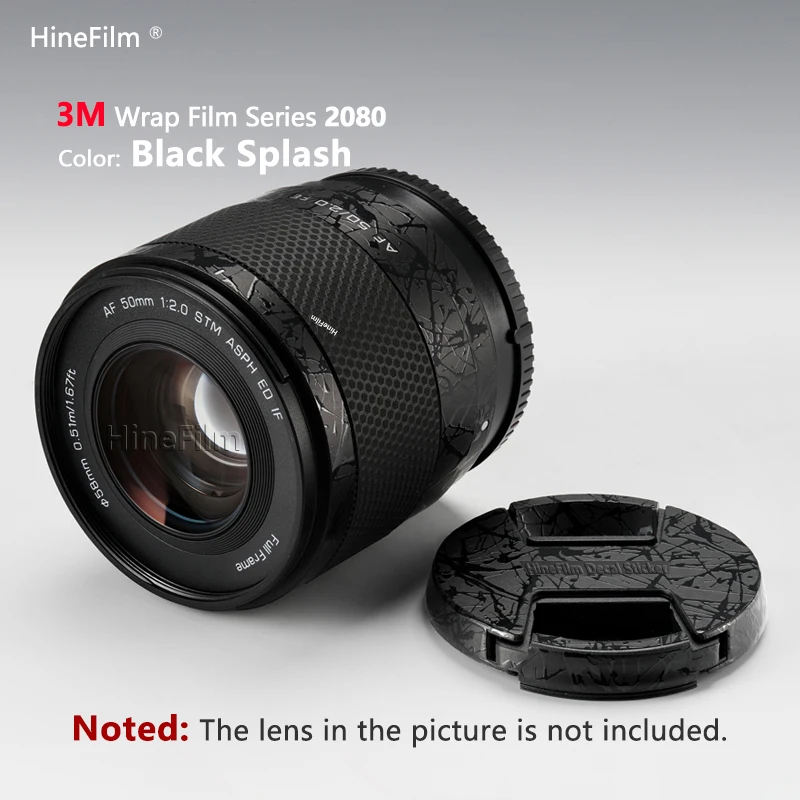 

Hinefilm Skin для Viltrox AF50mm F2 FE Mount Lens Decal Skin для Viltrox AF50 F2 Обёрточная крышка объектива 50F2 Защитная наклейка для объектива