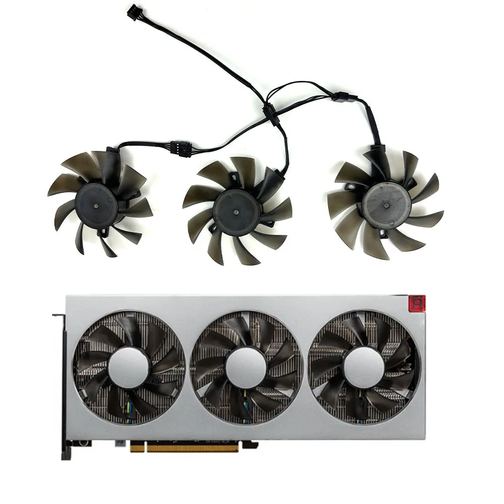 NEUE 1 LOS 75 MM FD7010H12S FD8015H12S AMD Radeon VII GPU Lüfter, Für Sapphire Radeon VII, datand Radeon VII Grafikkarte lüfter