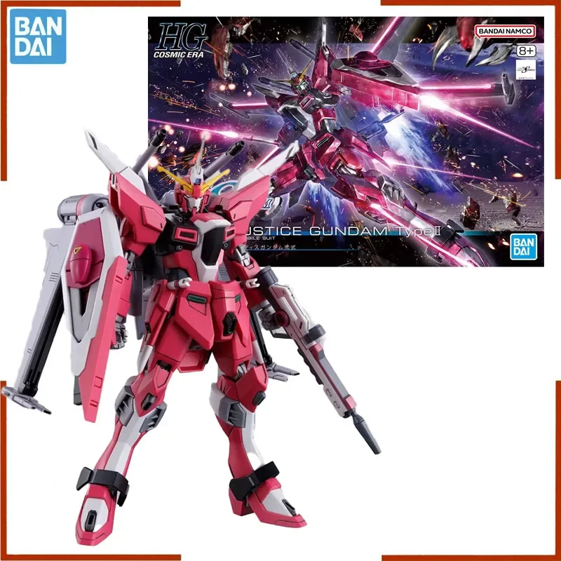 

Bandai HG 1/144 ZGMF-X121M2 Infinite Justice Gundam Type2 Anime Action Figure Mobile Suit Plastic Model Kit Assembly Toys Gifts