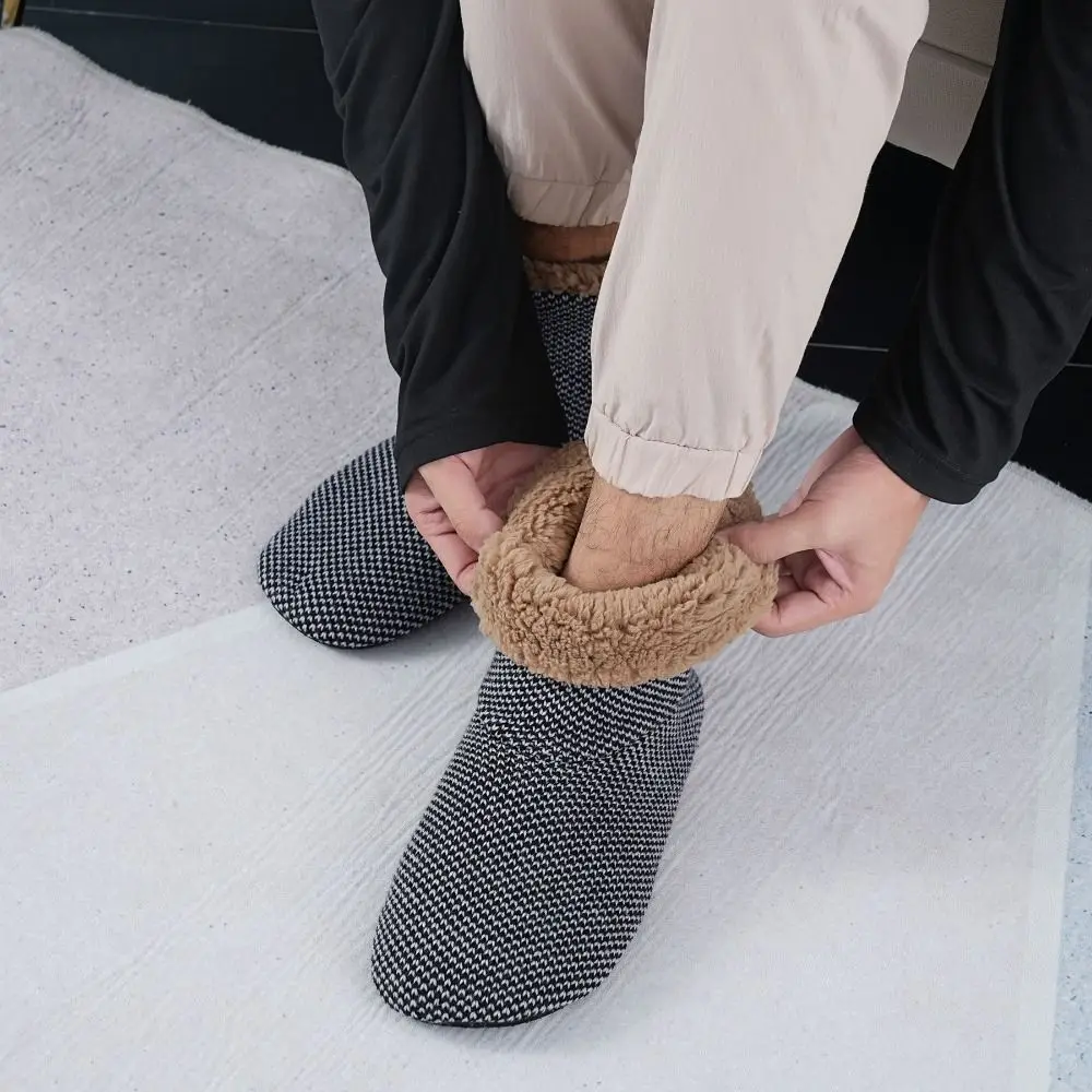 

Soft Plush Thick Thermal Socks Anti Slip Stripe Fleece Floor Socks Fluffy Fur Winter Warm Socks Home