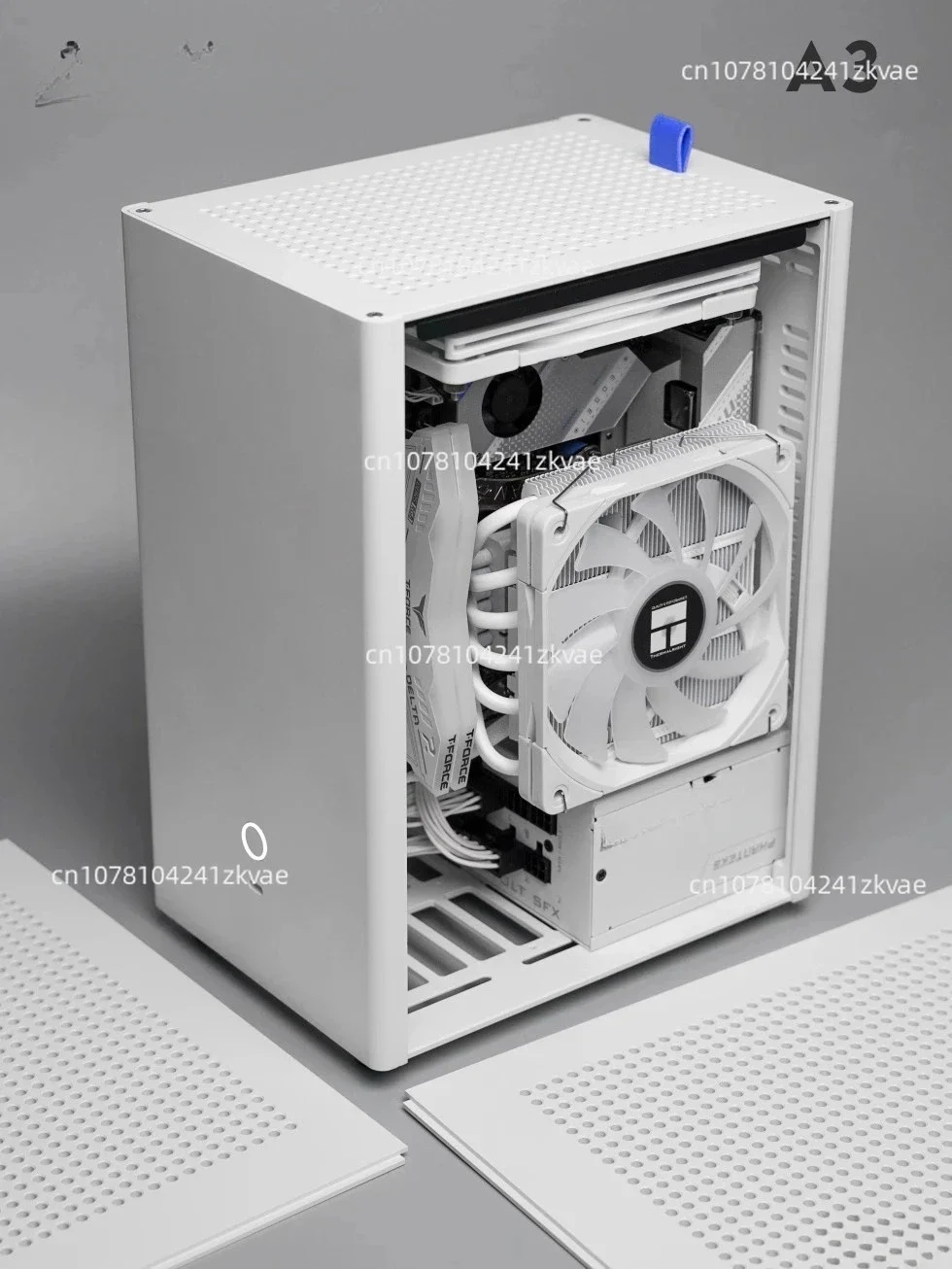 A3 ITX Mini Case CNC Processing Supports 120 Water Cooling