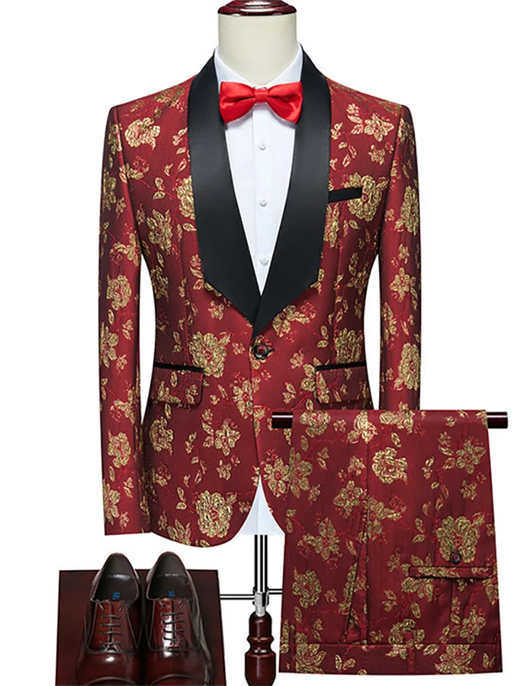 

Мужской свадебный костюм-тройка: приталенный, ультратонкий, для торжественных мероприятий, деловой, из полиэстера.