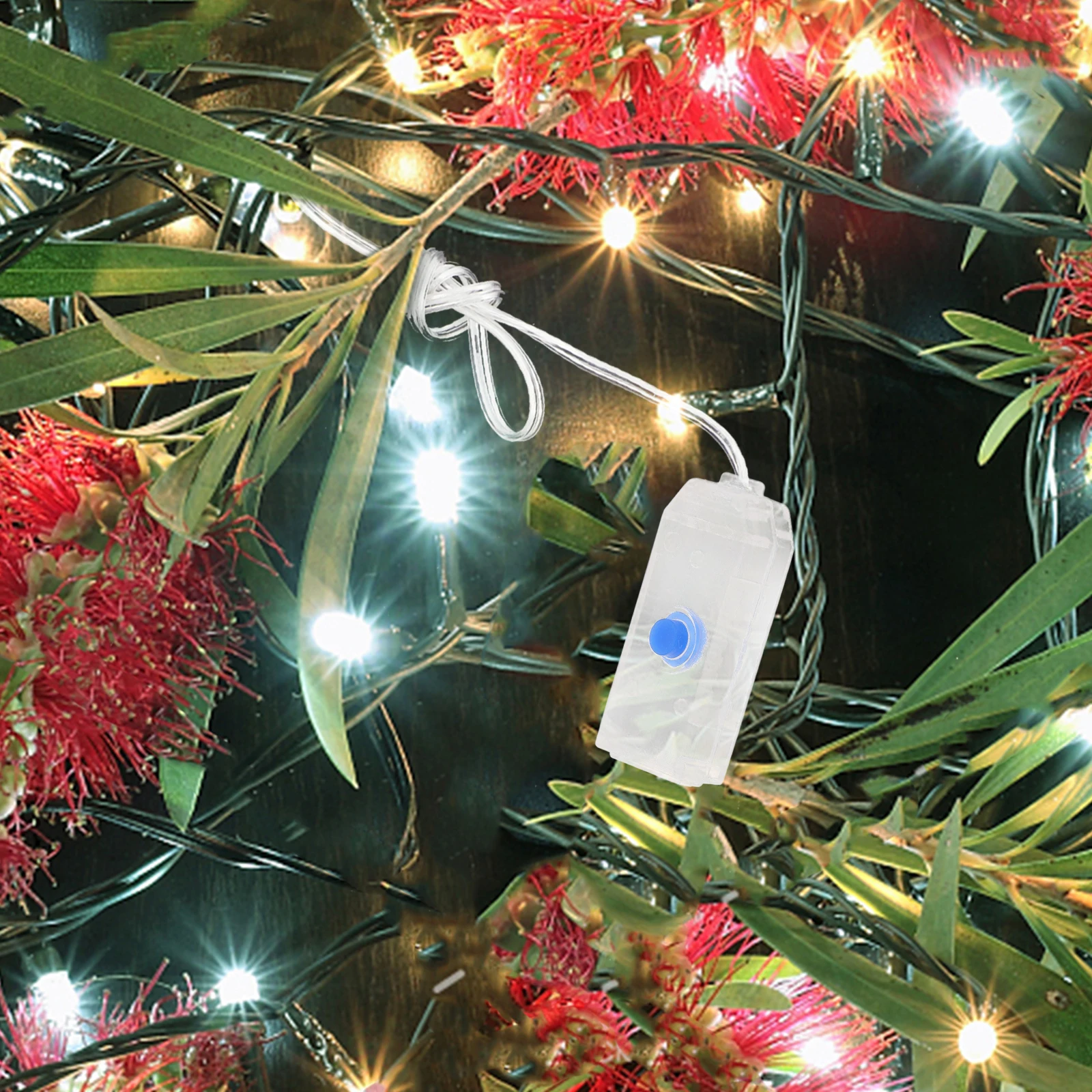 

20pcs USB Shell String Lights Parts Clear Abs Accessories Switch Covers Pendant Home Decor Durable Construction Easy