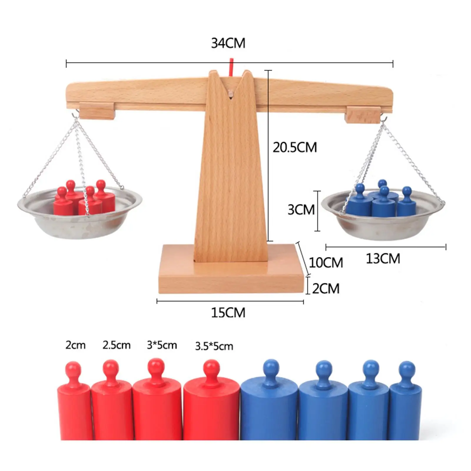 Montessori brinquedo contagem brinquedo blocos de contagem equilíbrio jogo matemática brinquedo para acessórios presente aniversário uso doméstico quarto crianças
