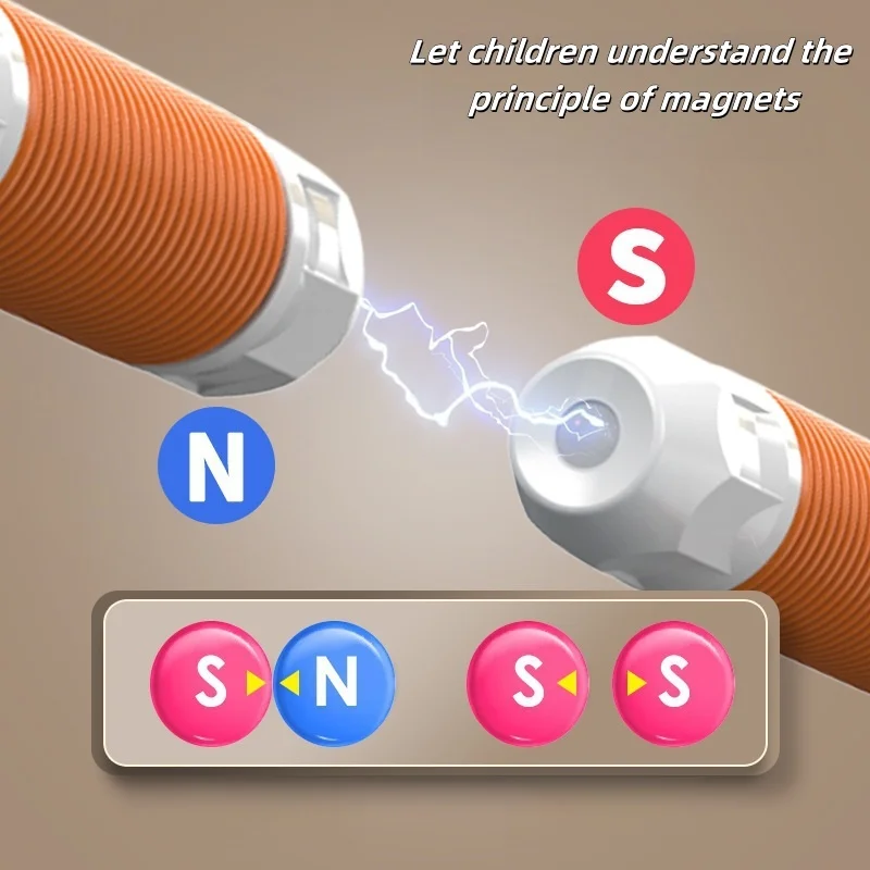 幼児磁気ブロックビルディングおもちゃソフトグリップ柔軟なマグネットスティック建設セット学習幹就学前感覚おもちゃ